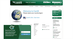 Desktop Screenshot of camfil.com